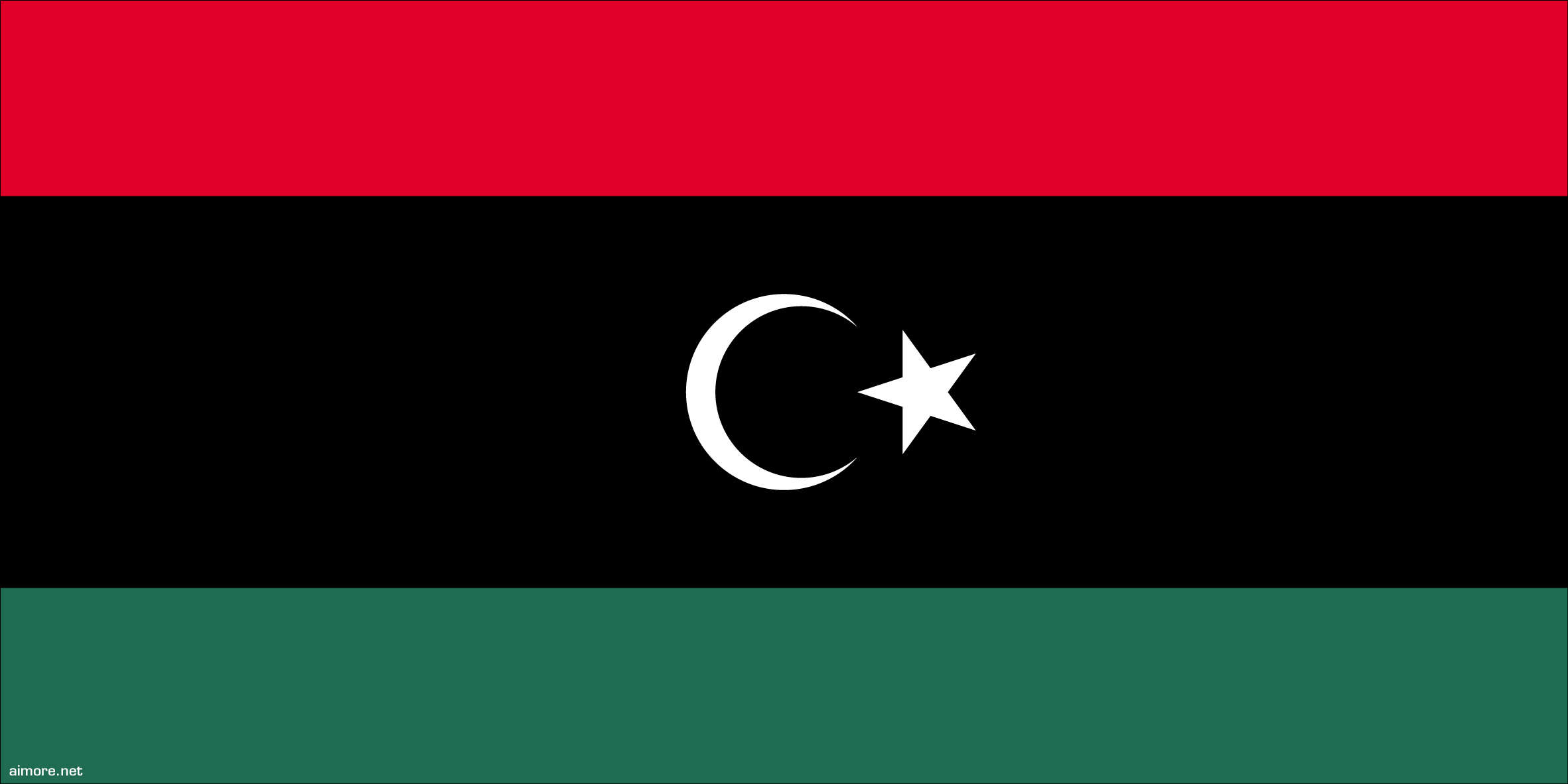 Bandeira Líbia