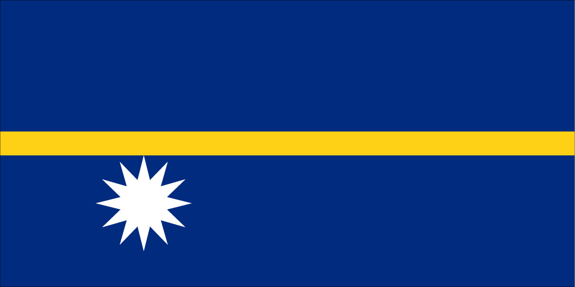 Bandeira Nauru