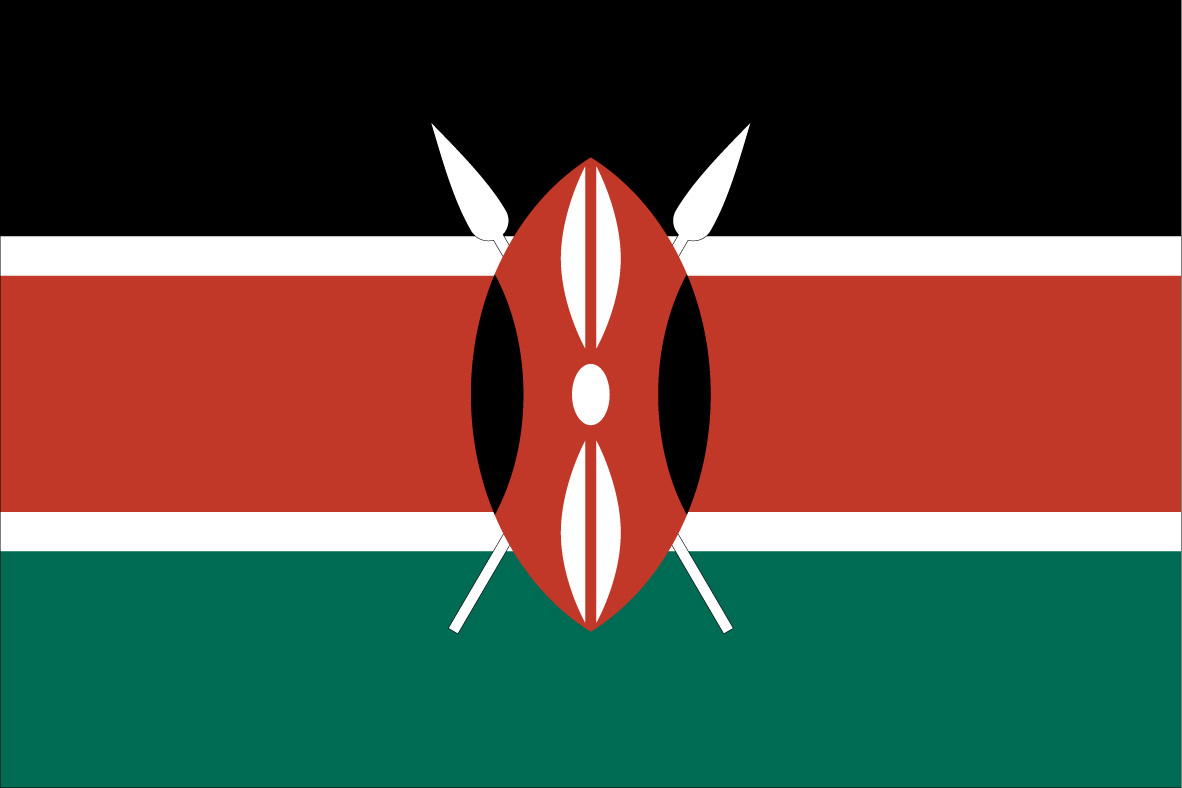 Bandeira Quenia